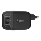 Chargeur secteur double port USB-C&reg; GaN avec technologie PPS 65 W, Noir, hi-res